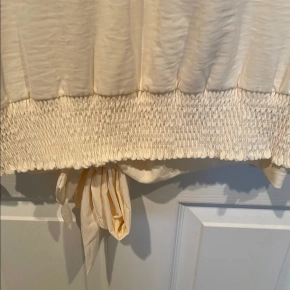 Nine West Ivory Tie-Front Blouse - Picture 5 of 6